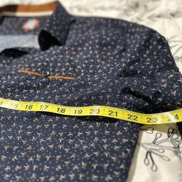 TM Exposure‎ Men's Large Button Down Long Sleeve Shirt - Picture 7 of 13